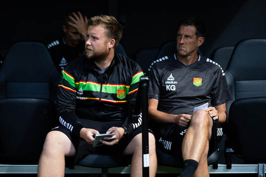 GAIS assisterande tränare Alexander Severin och