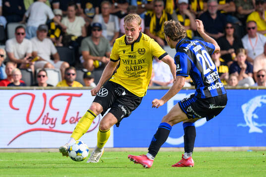 Mjällbys Herman Johansson och Sirius Victor Ekström