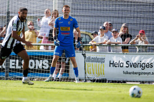 Landskronas målvakt Marcus Pettersson