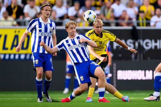 IFK Göteborgs Noah Tolf och Elfsborgs Leo Östman