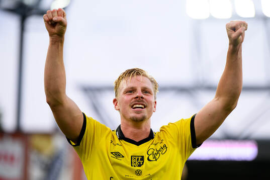 Elfsborgs Per Frick jublar