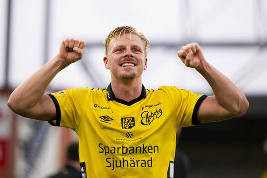 Elfsborgs Per Frick jublar