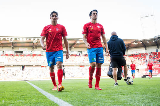 Helsingborgs Wilhelm Nilsson och Jon Birkfeldt