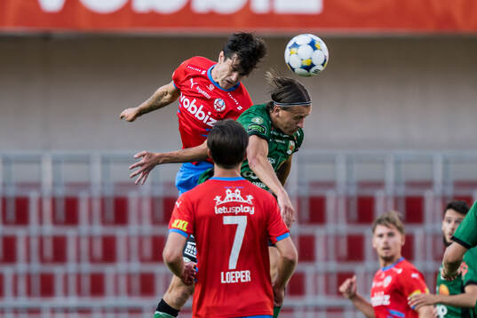 Helsingborgs Jon Birkfeldt och Varbergs Jesper Jonasson