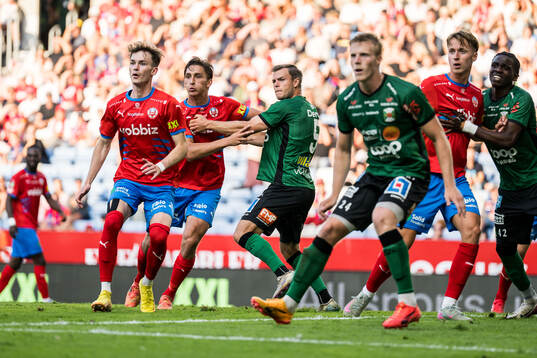 Helsingborgs Alexander Johansson och Wilhelm Nilsson och