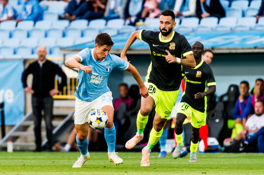 Lasse Berg Johnsen of Malmö FF