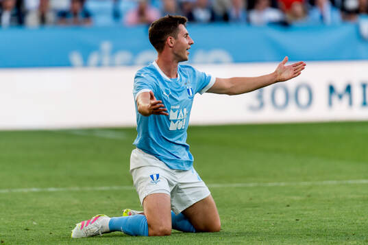 Lasse Berg Johnsen of Malmö FF