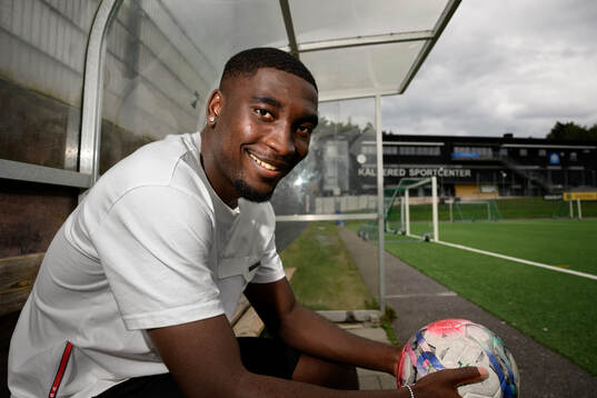 Fotbollsspelaren Emmanuel Tannor