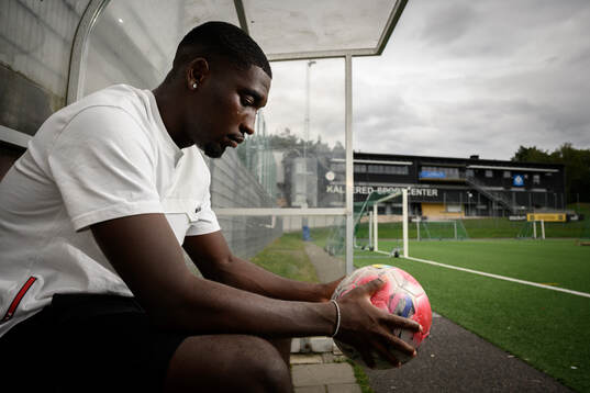 Fotbollsspelaren Emmanuel Tannor