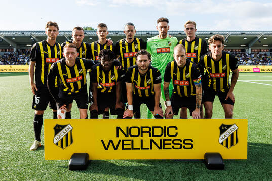 The starting eleven of Häcken