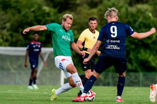 Jönköpings Södras Sebastian Crona och Rosengårds Oskar