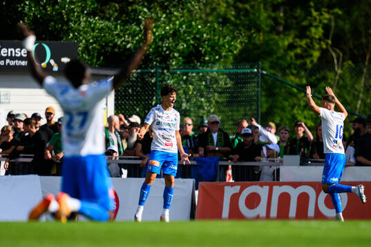 Värnamos Marcus Antonsson jublar