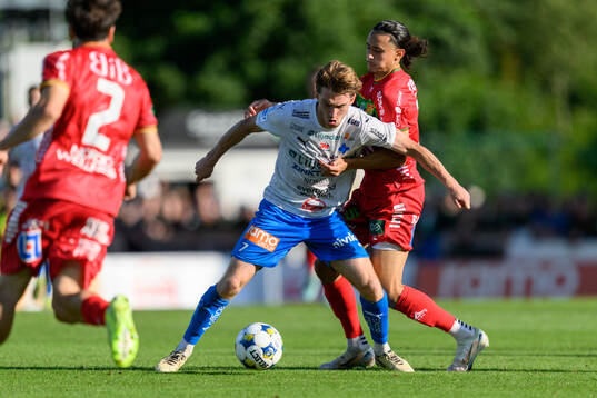 Värnamos Carl Johansson och GAIS Amin Boudri