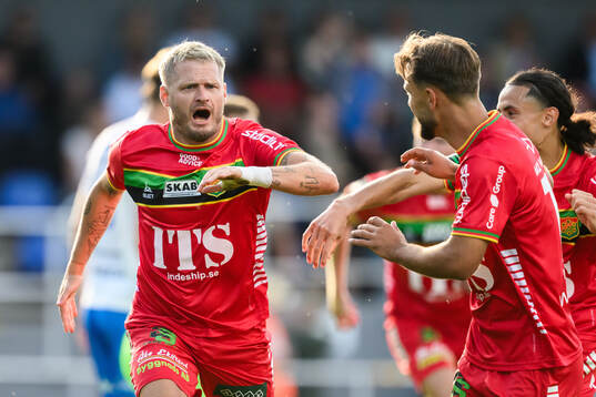 GAIS Jonas Lindberg jublar