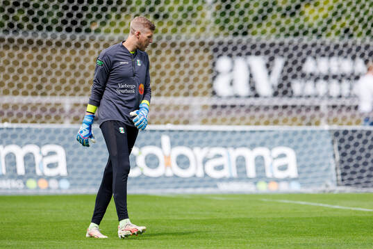 Varbergs målvakt Fredrik Andersson