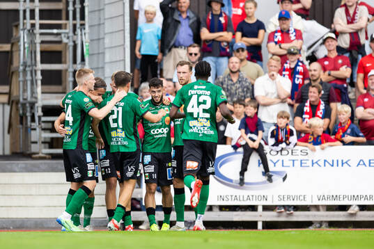 Varbergs Laorent Shabani jublar