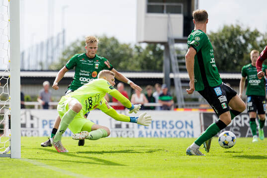 Varbergs målvakt Fredrik Andersson