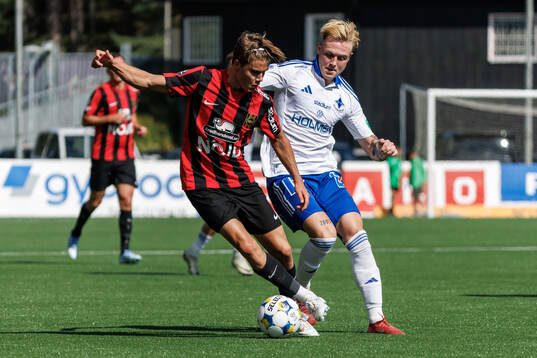 Brommapojkarnas Love Arrhov och IFK Norrköpings Åke