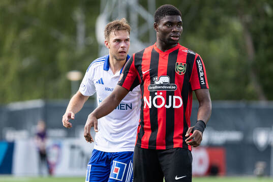 IFK Norrköpings Anton Eriksson och Brommapojkarnas Ezekiel