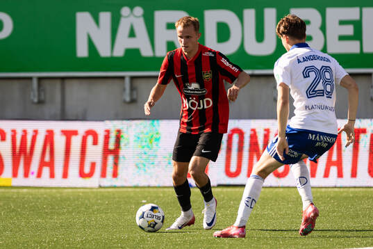 Brommapojkarnas Victor Lind och IFK Norrköpings Åke
