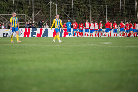 Helsingborg spelarna jublar