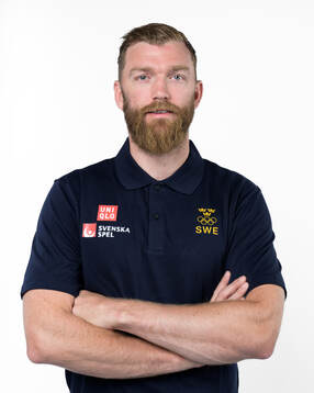 Mattias Ekholm of the Swedish men's national ice hockey