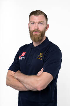 Mattias Ekholm of the Swedish men's national ice hockey