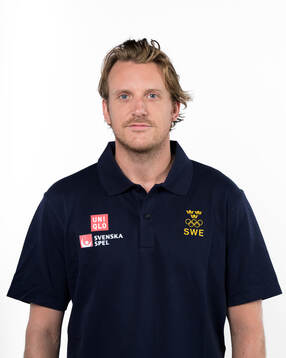 Jonas Brodin of the Swedish men's national ice hockey team