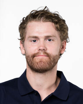 Marcus Högberg of the Swedish men's national ice hockey