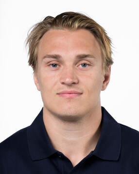 Pontus Holmberg of the Swedish men's national ice hockey
