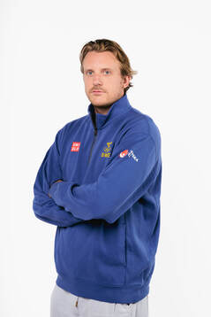 Jonas Brodin of the Swedish men's national ice hockey team