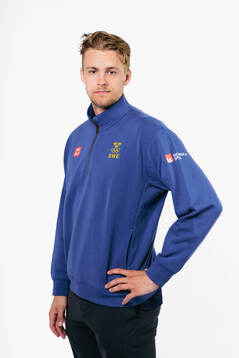 Philip Broberg of the Swedish men's national ice hockey