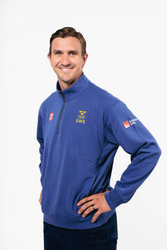 Mikael Backlund of the Swedish men's national ice hockey