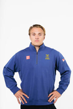 Pontus Holmberg of the Swedish men's national ice hockey
