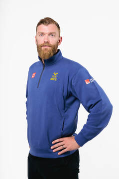 Mattias Ekholm of the Swedish men's national ice hockey