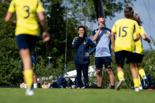 Förbundskapten Lotta Hellenberg