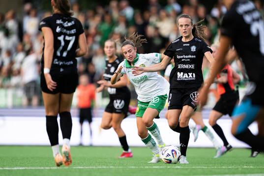 Hammarbys Vilma Emilia Koivisto och Alingsås Alma Öberg