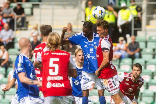 GIF Sundsvalls Yacqub Finey och Sandvikens IFs Daniel