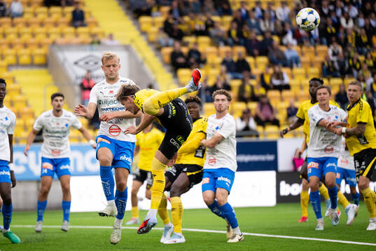 Värnamos Johan Rapp och Elfsborgs Taylor Silverholt