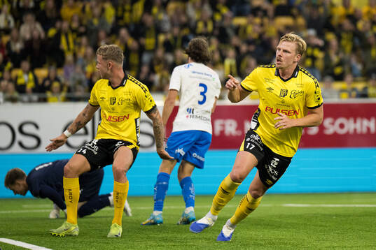 Elfsborgs Per Frick jublar