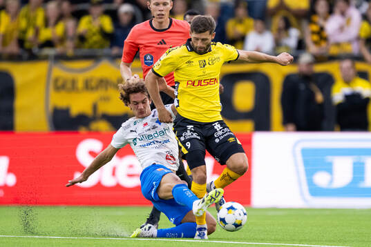 Värnamos Antonio Kujundzic och Elfsborgs Arber Zeneli