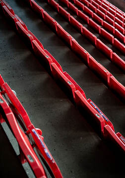 Interior view of Parken Stadium