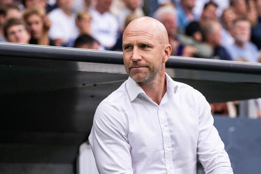 Head coach Henrik Rydström  of Malmö FF