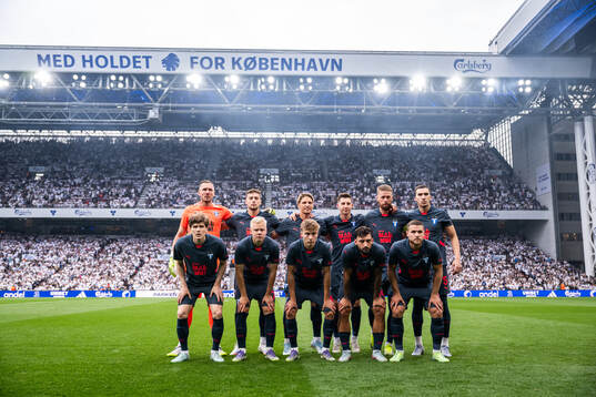The starting eleven of Malmö FF