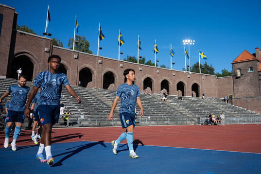Djurgårdens Isak Alemayehu Mulugeta och Keita Kosugi