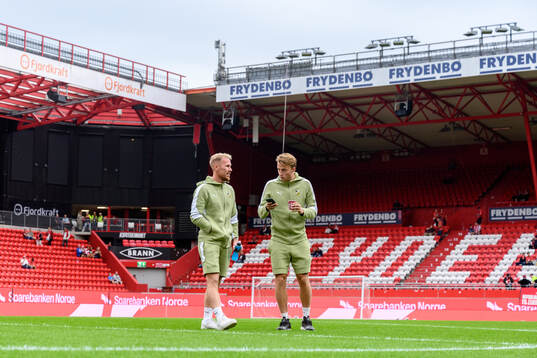 Mikkel Rygaard Jensen and Sigge Jansson of Häcken