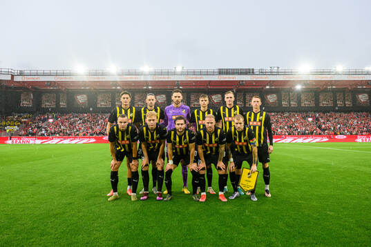 The starting eleven of Häcken