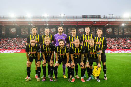 The starting eleven of Häcken