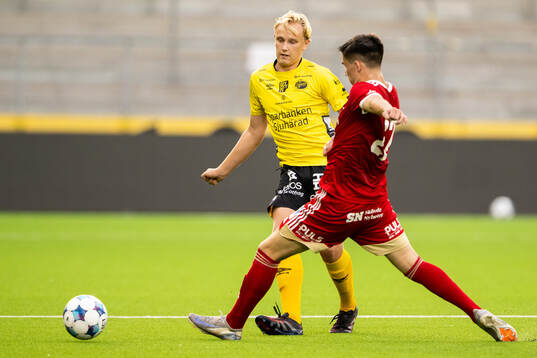 uElfsborgs Kasper Berndtsson nder fotbollsmatchen i DM
