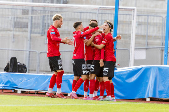 Trelleborgs Filip Bohman jublar